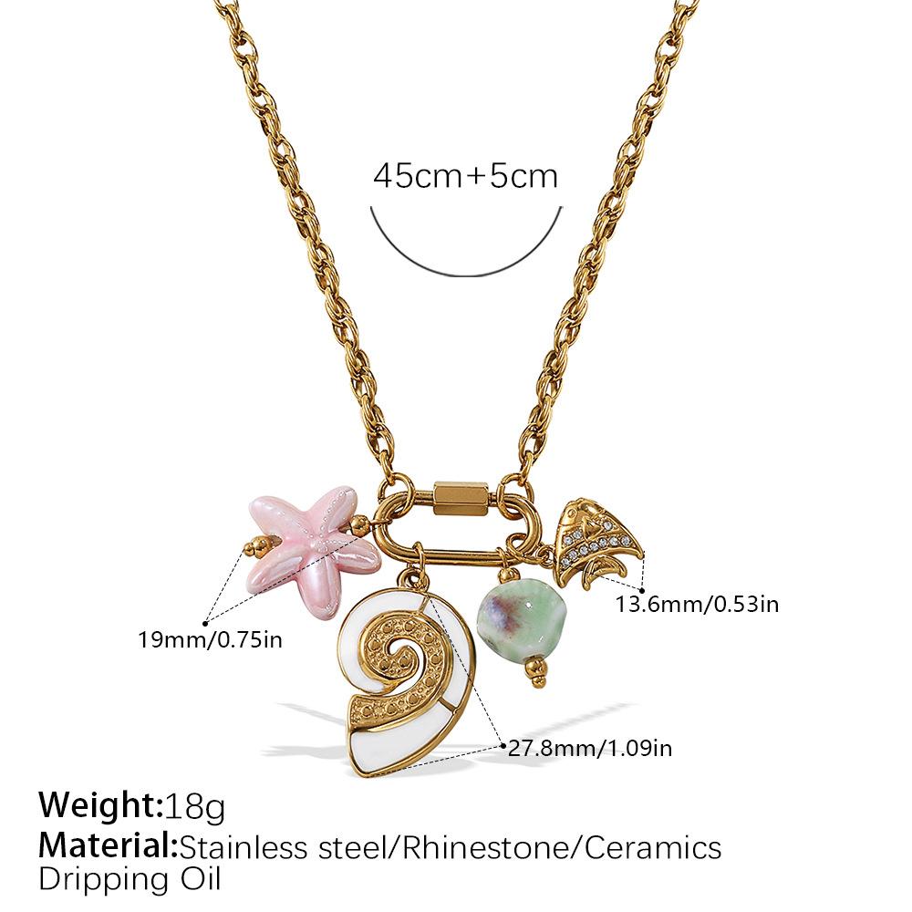 Japan And South Korea Fashion Niche Bracelet Necklace Women'S Personality Design Versatile Jewelry Does Not Fade Popular Trend