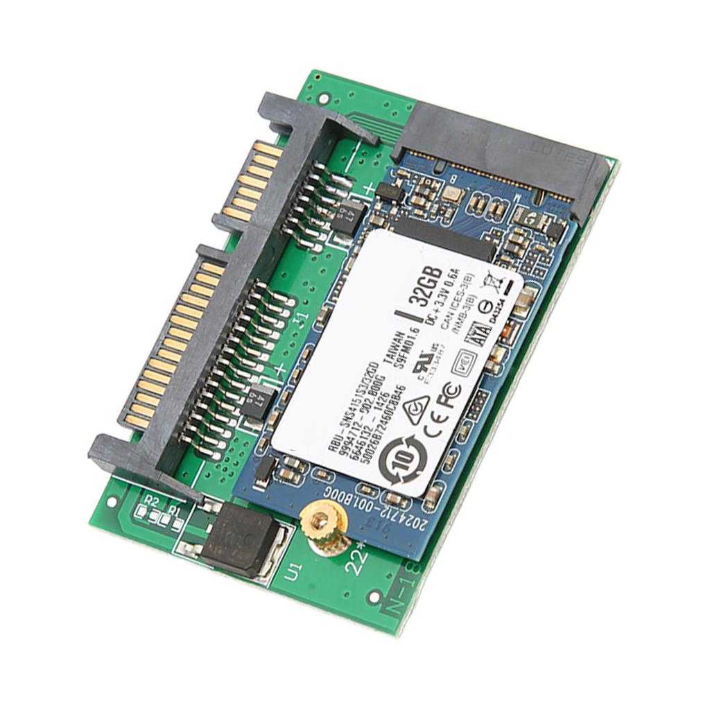 SATA Adapter M.2 SSD 2-in-1 Grote Capaciteit Stabiel Betrouwbaar Draagbaar Plug and Play Computeraccessoires 32GB