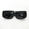 Safety Goggles with Metal Mesh Lens Impact-Resistant Lightweight Portable Outdoor Protective Glasses Tactical Eyewear