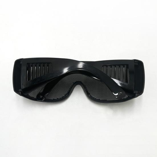 Safety Goggles with Metal Mesh Lens Impact-Resistant Lightweight Portable Outdoor Protective Glasses Tactical Eyewear