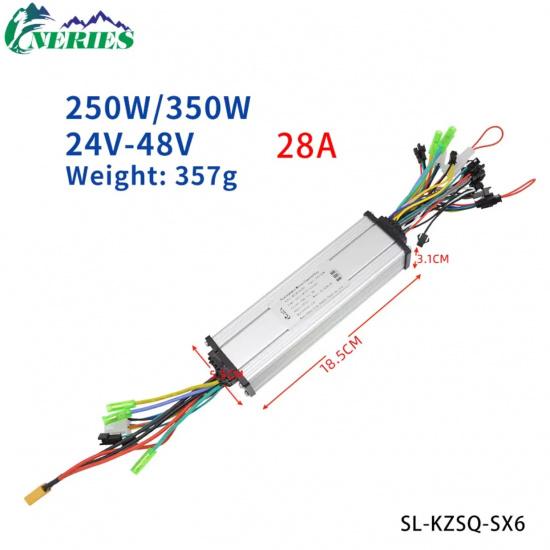 24V 48V Electric Bicycle 28A Brushless Motor Dual Drive Controller LCD Display Intelligent Control Multiple Specifications