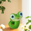 Cartoon Small Snake Figurine Funny Simulation Animal Sculpture Creative Cobra Sculpture  Office