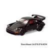 1:32 Scale 911 GT3RS 964 Sports Car Model Toy Pull Back Shock Absorption Vehicles Models Music Light Toys Great Collectible