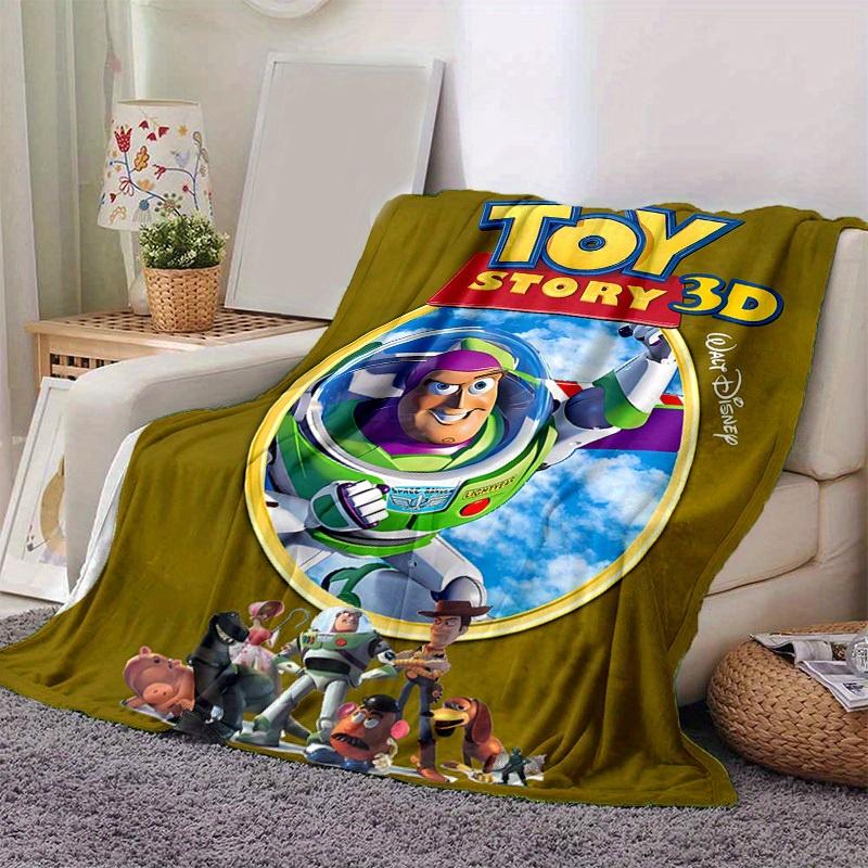 1pc, Buzz Lightyear's Adventure: A Cozy Home Decor Gift Soft Flannel Blanket for Bedroom, Living Room, Travel, Camping, Car