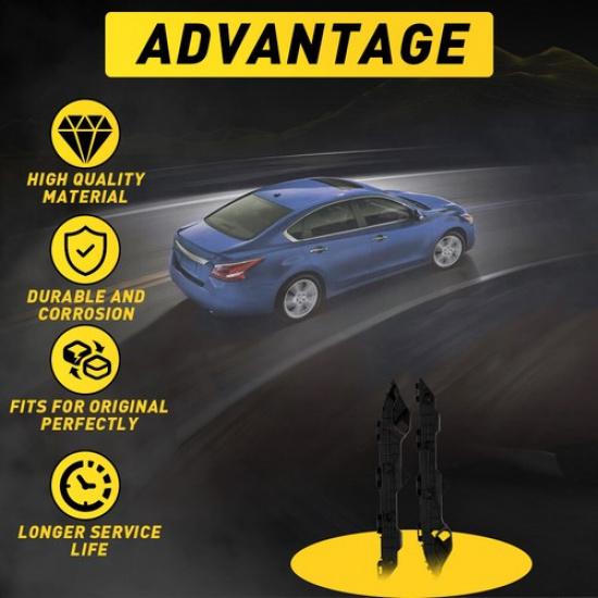 Rear Driver Passenger Bumper Retainer Bracket For Toyota Corolla 2009-2013 EOA