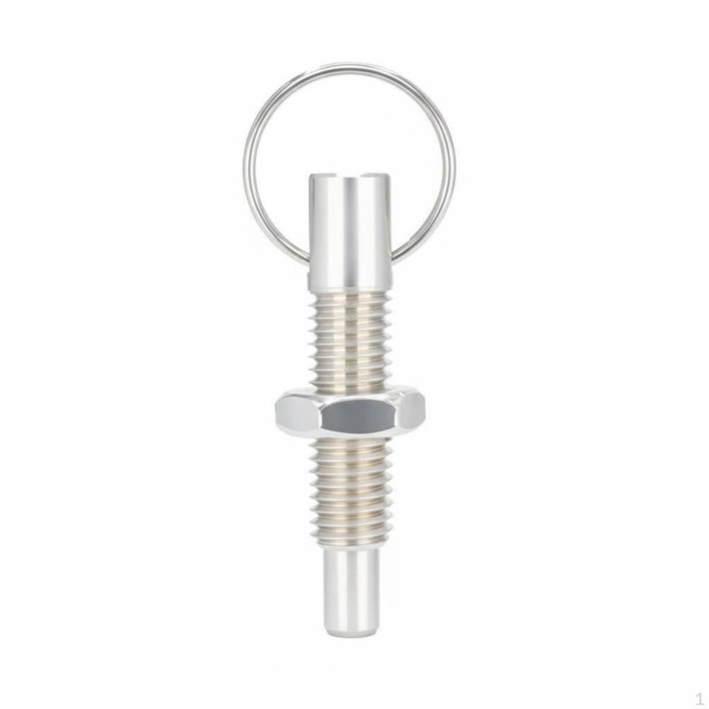 Indexable Plunger Pin, Stainless Steel, Automaticlocking, Sturdy Duty, for Machining M168 Pull Ring