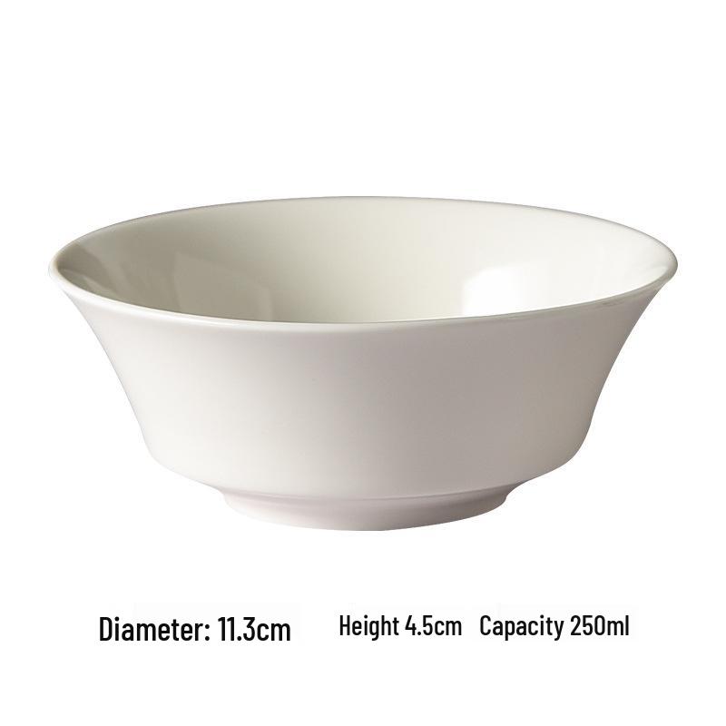 Fugui 4.5 New Bone China Oriental Bowl for Tableware, Snacks, & Sauces
