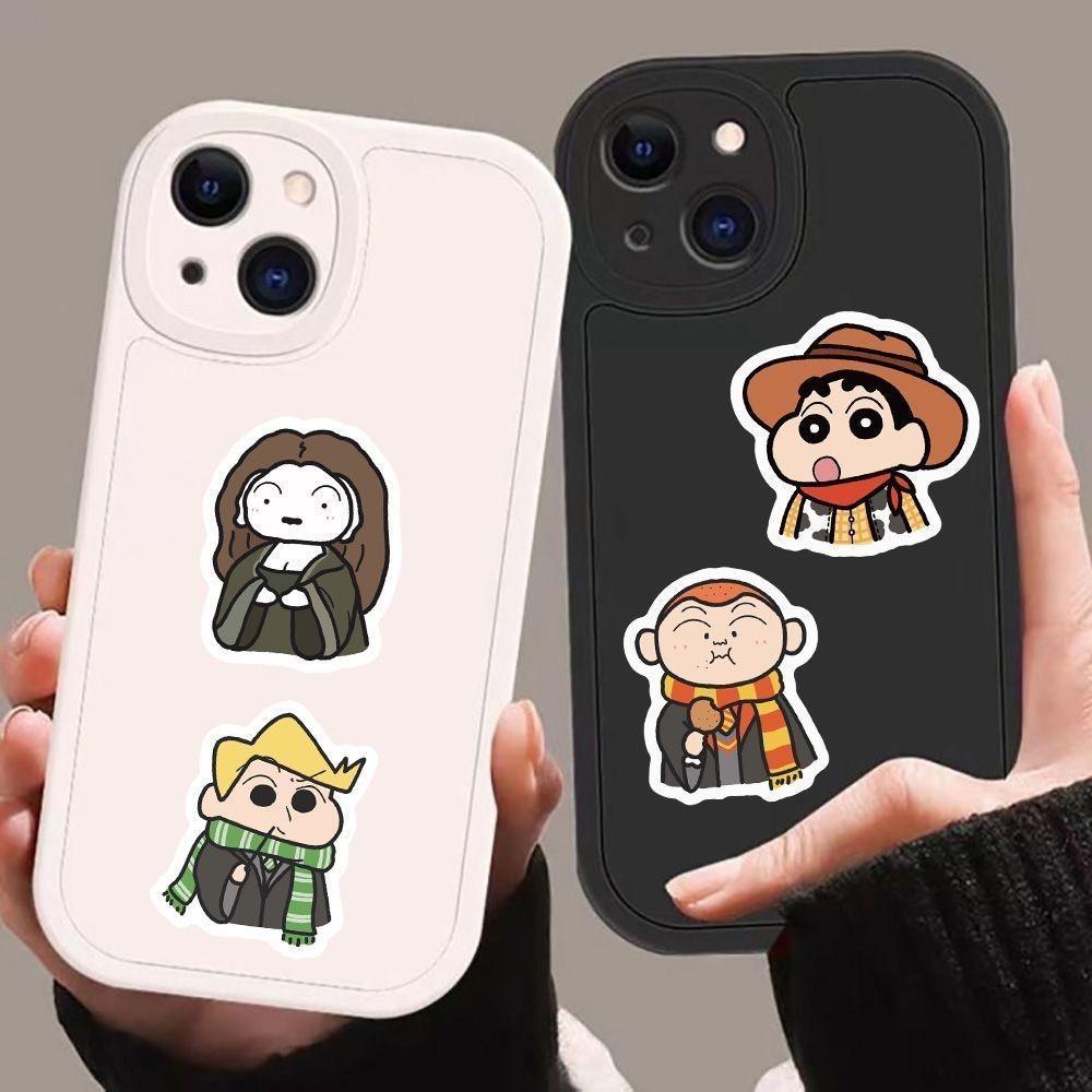Crayon Shin-chan Cute Cartoon Waterproof Stickers (100 Sheets) - DIY Journal & Notebook Decoration