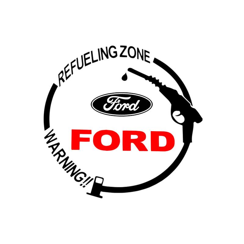 

1 шт. Наклейки на крышку топливного бака автомобиля Виниловая модная декорация Автостайлинг Для Ford Focus MK1 MK2 MK4 MK3 Fiesta Line Kugo Transit Escape Fusion Explorer Ford чёрный