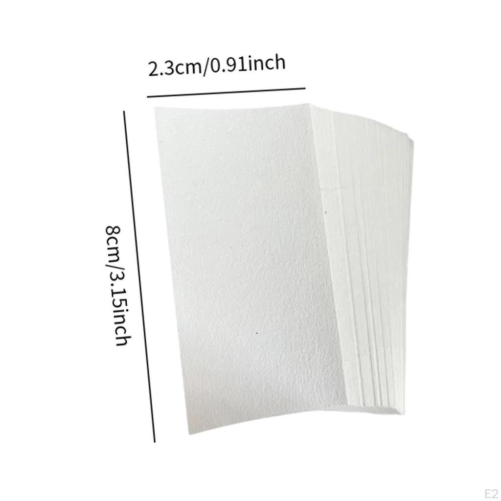 100 Sheets Absorbent Pads Saxophone Cleaning Paper Sheet Instrument Maintenance