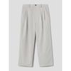 8Seconds Lecture Double-Pleat Wide Slacks Ivory (424721Ly50)