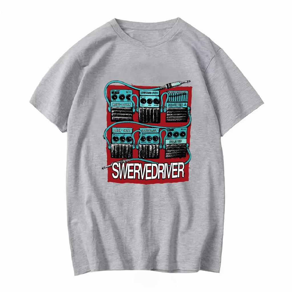 Vintage 1991 Swervedriver Raise PromoT T Shirt Shoegaze Pedals Grunge MBV Vintage Washed Streetwear Slightly