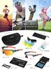 by Road Cyclist Yukiya Polarized Sports Sunglasses with 5 Interchangeable Lenses and 2 UV400 for and Baseball [Rilobi] Recommended Arashiro Frames,