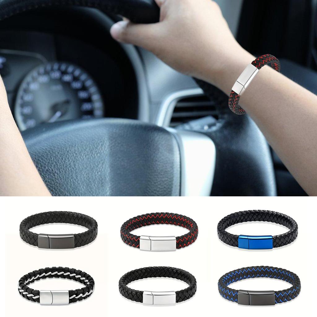 Adjustable Cremation Bracelet for Ashes 2PCS Memorial Keepsake Braided Urn Bracelet Memory Jewelry For Men And Women