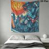 Phish Pattern Home Decor Tapestry, Wall Hanging, Decorative RV Wall Cloth.SGT0917120