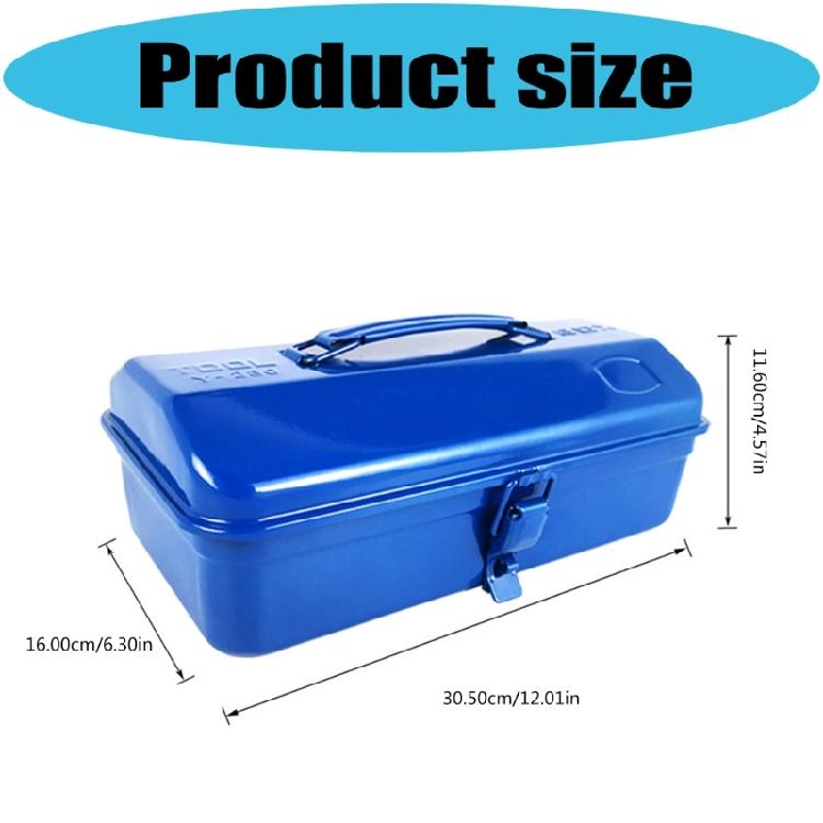 MultiPurpose Portable Tool Box Case Featuring High Capacity For Efficient Tool Management for Hobbyists Various Tool