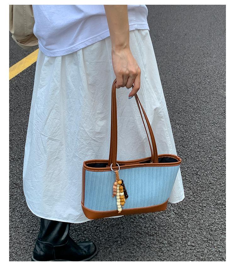 Retro Korean Pleated Underarm Shoulder Bag 2025 - Women's Large Capacity Crossbody Bucket Style