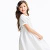 Annil Girls' Collared Short-Sleeve Dress