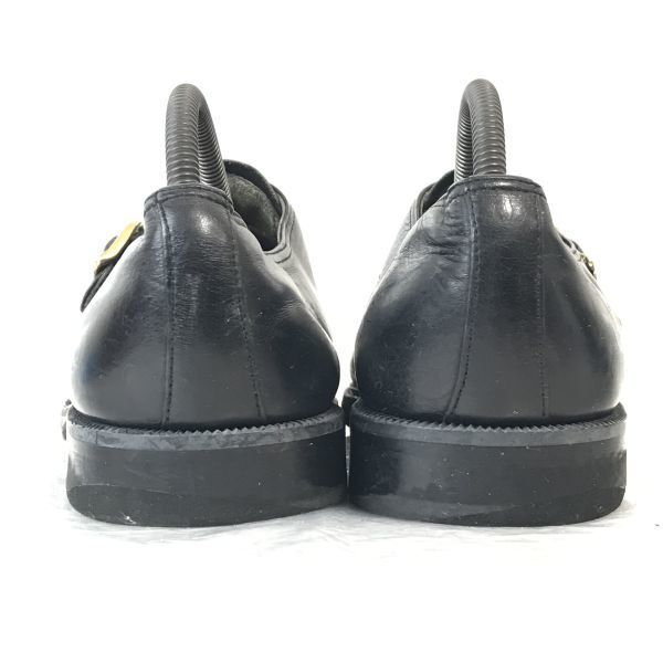 REGAL Boty Monk Strap z kůže Imperial Grade [27.0E/Černá] Společenské(POUŽITÝ)