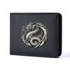 Men's Large Capacity PU Leather Wallet Slim Multi-Card Slot Short Wallet Youth Fashion Compact Organizing Money Holder