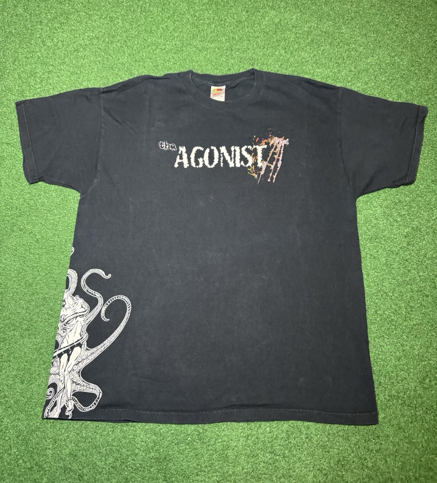 The Agonist Death Metal Vintage Y2k Canada Band Metalcore Grunge XL T Shirt Unisex T-Shirt XXL
