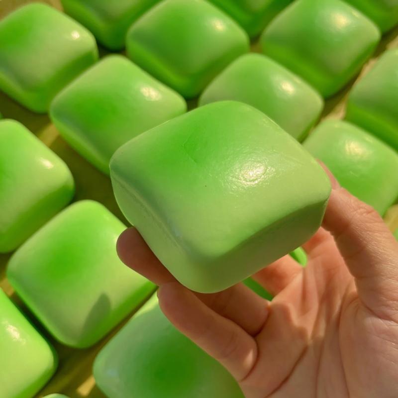 Simulated Square Bread Slow Rising Squeeze Toy Soft Hand Fidget Toy For Adults And Kids