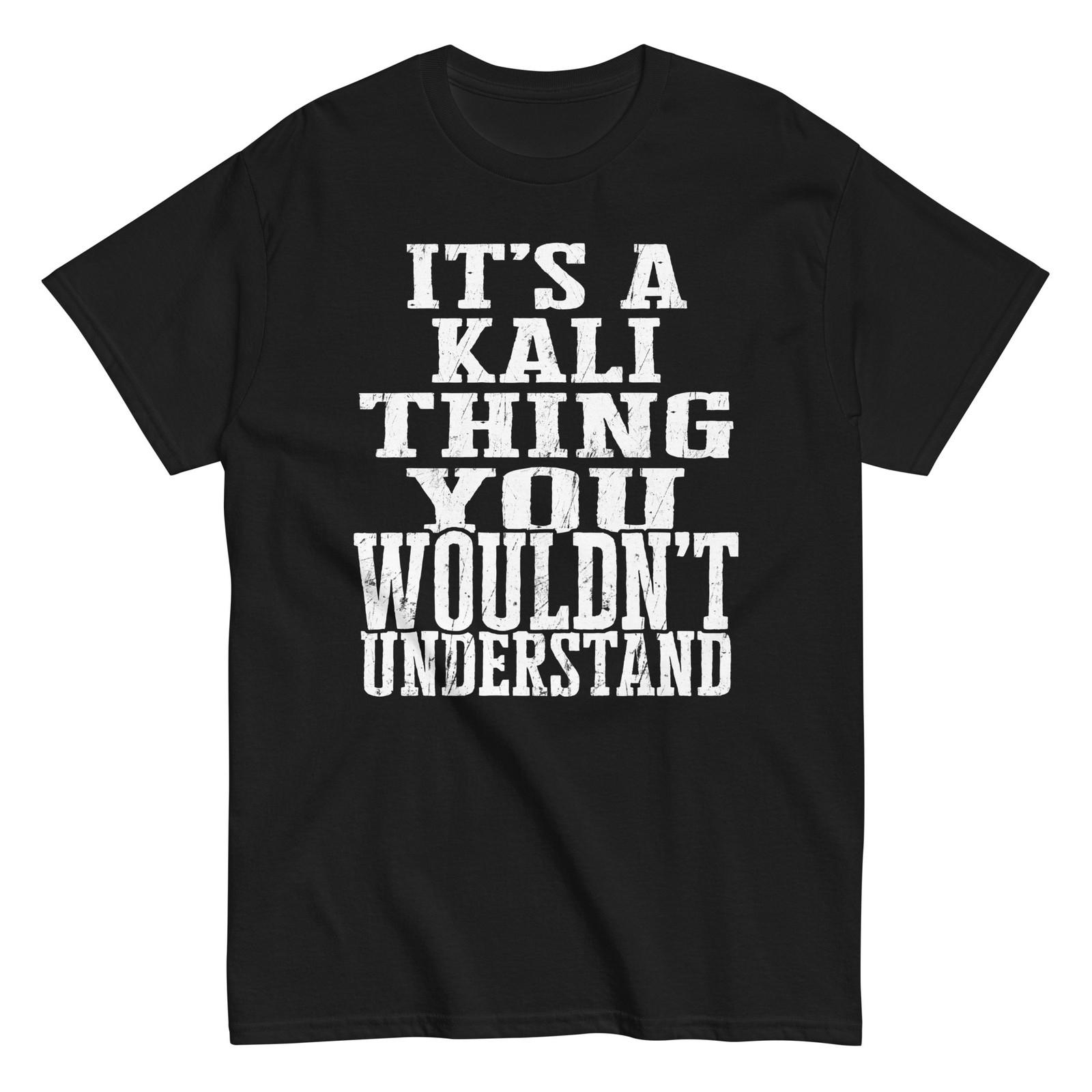 Its a Kali Thing Family Reunion First Last Squad Name T Shirt S разноцветный