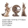 Enchanted Fairy Garden Figurines - Whimsical Sculpture for Home Decoration