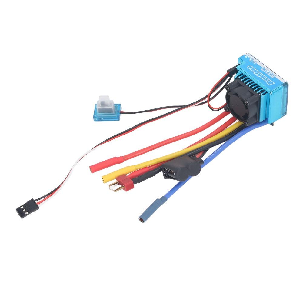 Waterproof RC Car Brushless ESC 80A RC Brushless ESC Durable Brushless ESC For RC Car