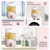 Mini Portable Washing Machine Rechargeable Travel Washer for Underwear Socks Small Laundry Bucket with Dehydration Function
