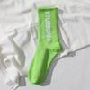 Men's Spring and Autumn Tide Sports Letter Skateboard Tube Socks