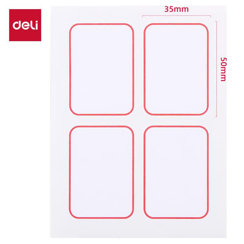 Deli Self-Adhesive Price Tag Labels
