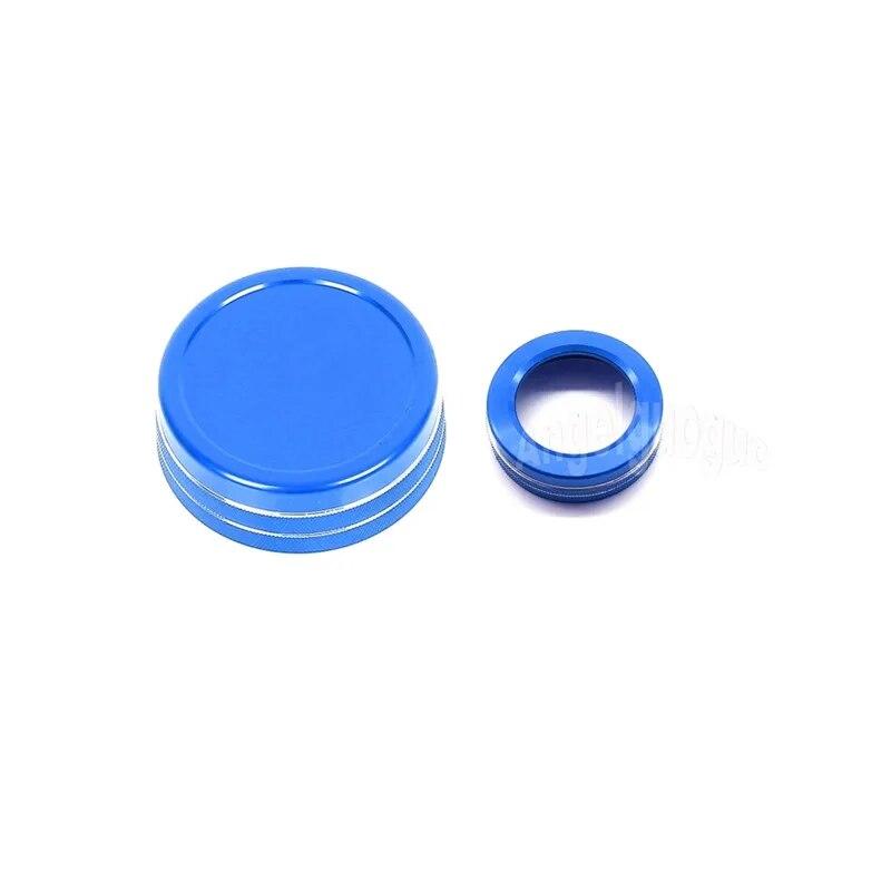Car Multimedia Knob Button Decoration Multimedia Control Cover Fit For Mercedes Benz AMG A B CLA GLA GLE ML GL C W204 Class