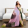 Soft Blanket Travel Wicked Elphaba & Glinda Tonal  Throw Blanket  Flannel Bedspread For Couch Chair Novelty Sofa Bed Cover