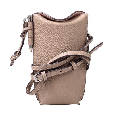 BOLSO desde Imai Bag Premium Piel Suave Smartphone Hombro Grande Nantes 99420 [IMAI 1977] Neceser, Bolso, Elegante, Capacidad, Ligero, (gris)