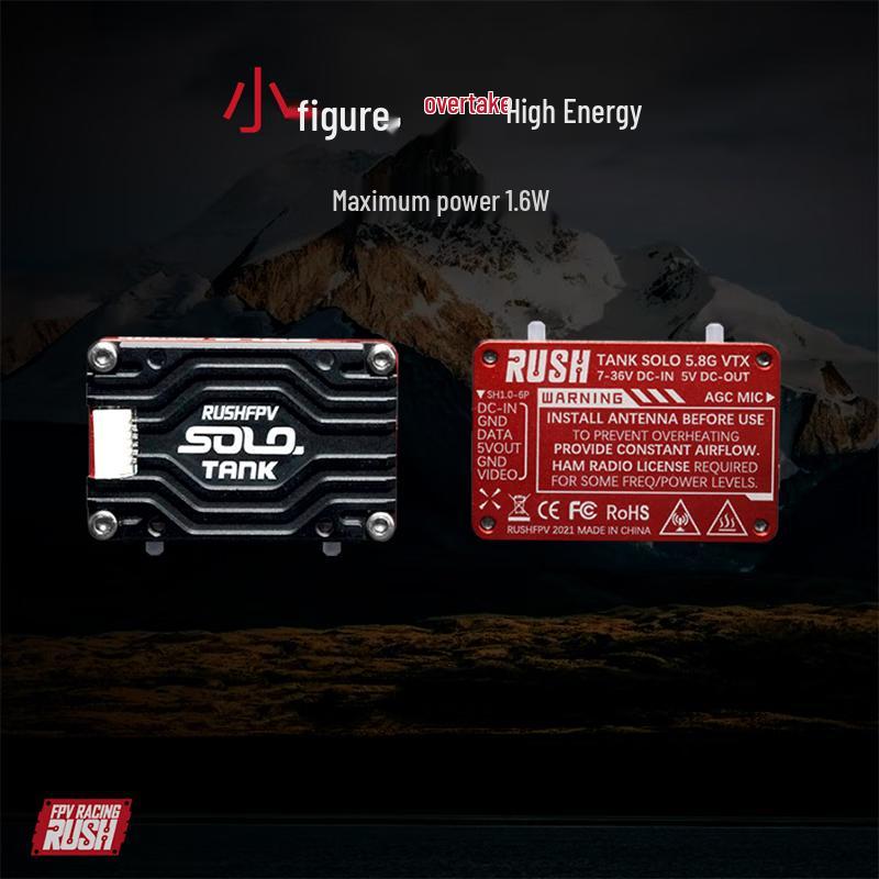 RUSHFPV TANK SOLO 1.6W FPV Video Transmitter