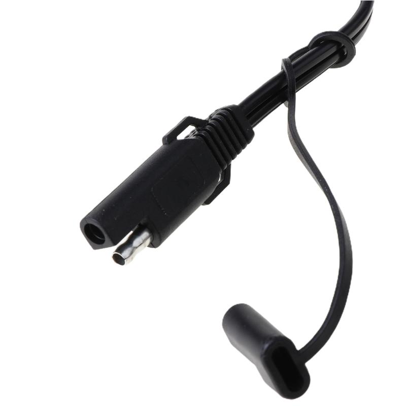 DC12-24V Motorcycle Battery Terminal Ring Sae Connector Harness Adapter
