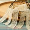 10Meters/lot Cotton Lace Trim Ribbon For Sewing Gift Wrapping Home Decor Bow Diy Crafts Supplies Needlework Embroideried Fabric