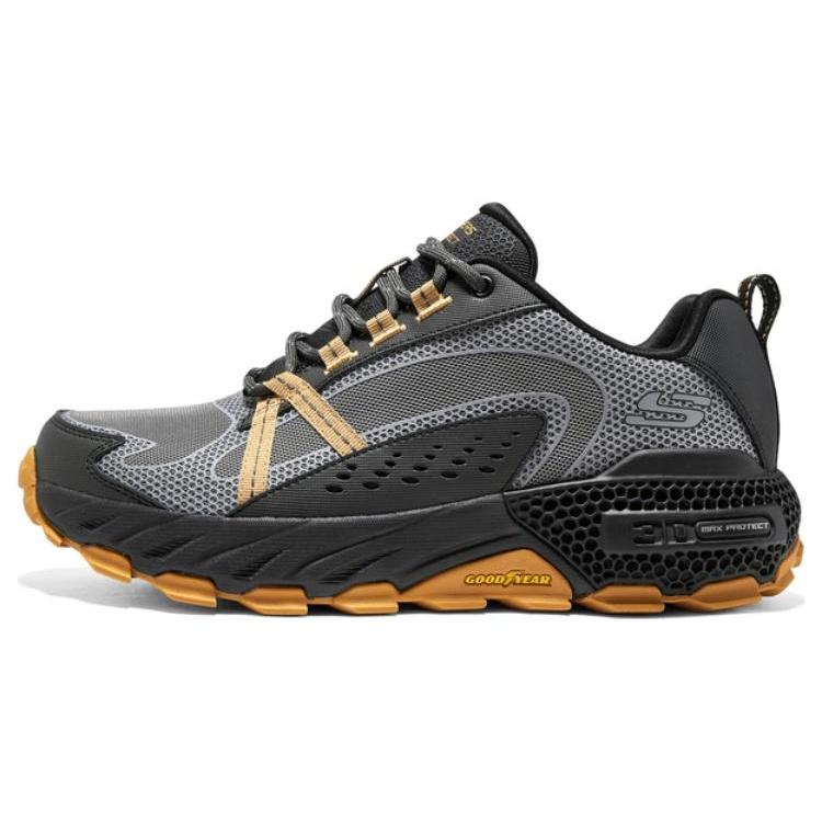 Skechers 3D Max Protect Grey Black Orange Men s 237401C-GYYL EU 45