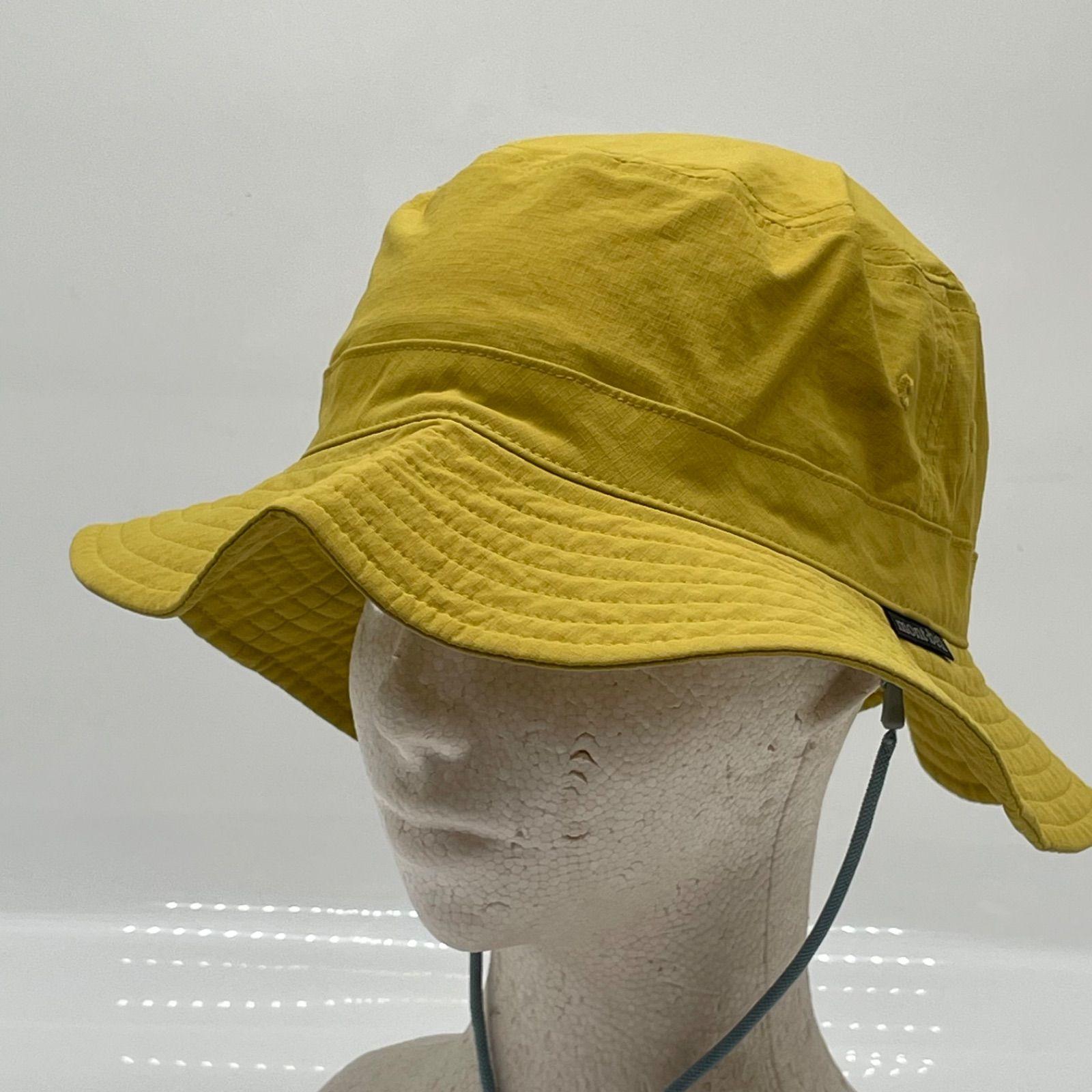 Used KO4388mont-bell Mont-bell Stretch O.D. Hat Yellow with strap M size 56-58cm 1108744