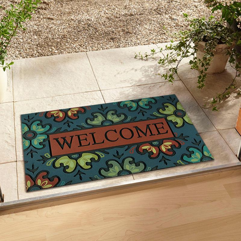 

Alphabet Floor Mat, Entrance Door Mat, Household Entry Floor Mat, Dirt-Resistant And Non-Slip Mat, Individually Packaged 40*60cm