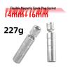 Clé à bougie magnétique WD 14 mm/16 mm pour réparation automobile