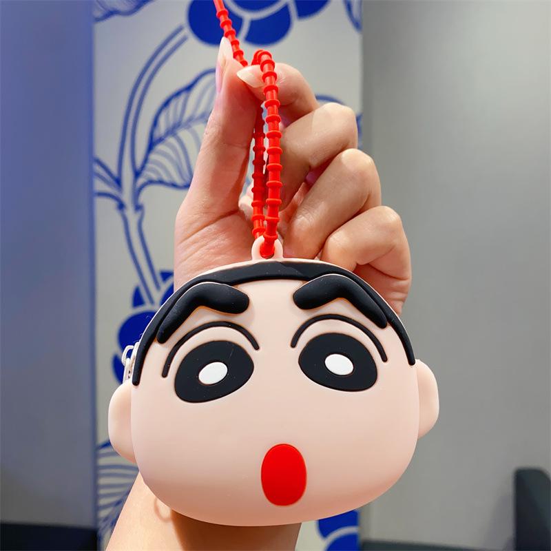 Креативная милая силиконовая сумка с пандой Crayon Xiaoxin Детская сумка для хранения Детская игрушка Кукла Автомат с призами Подарки и аксессуары