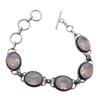 Opalite Gemstone Silver Plated Handmade Bracelet Jewelry BR 92