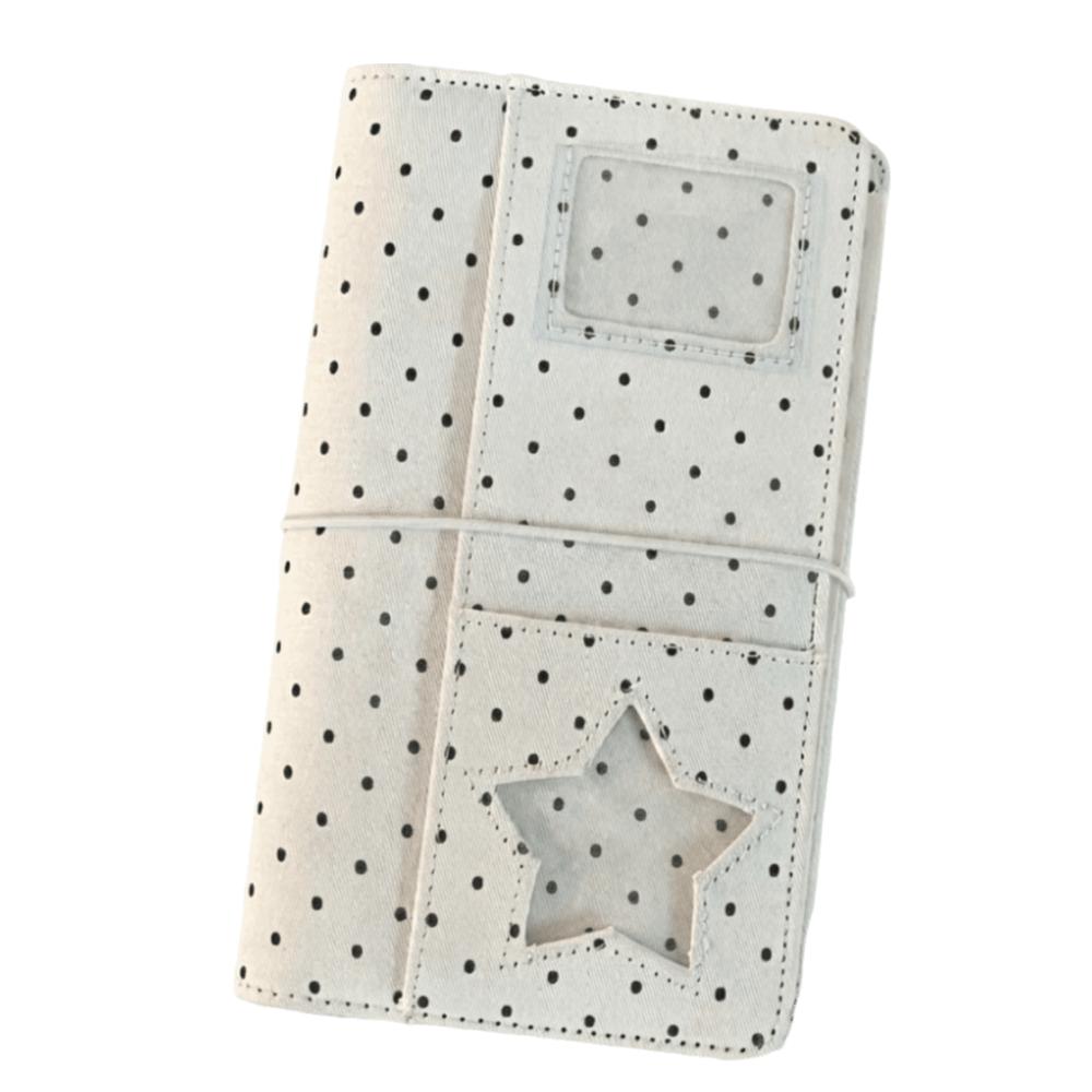 

Cloth Binder Hand Account Cover Shell Simple A6 Binder Planner Shell Student белый