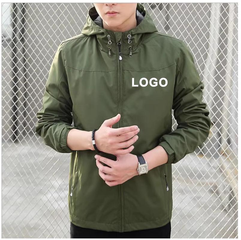 Outdoorjacke Winddicht Wasserdicht Atmungsaktiv Dünne Jacken Windbreaker Radfahren Bergsteigen Kleidung Kundendruck