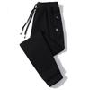Men's Autumn/Winter Thickened Cotton Straight-Leg Sweatpants - Loose Fit, Plus Size, Casual Trousers