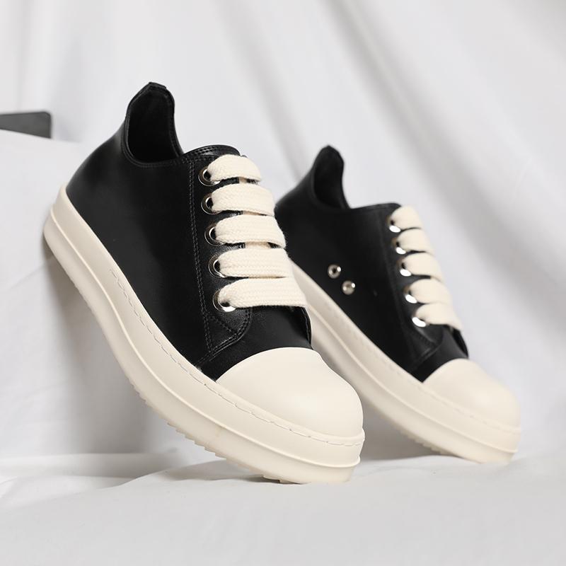 

Мужская повседневная обувь из натуральной кожи, мягкие мокасины, мужские туфли на плоской подошве, модные брендовые мужские лоферы, дышащая обувь для вождения 46 чёрный