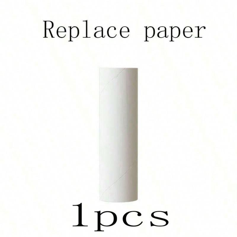 1Pc Portable Lint Roller Strong Sticky Refillable Lint Roller Lint Roller Replacement Head Suitable For Clothes Bedding Pet Hair