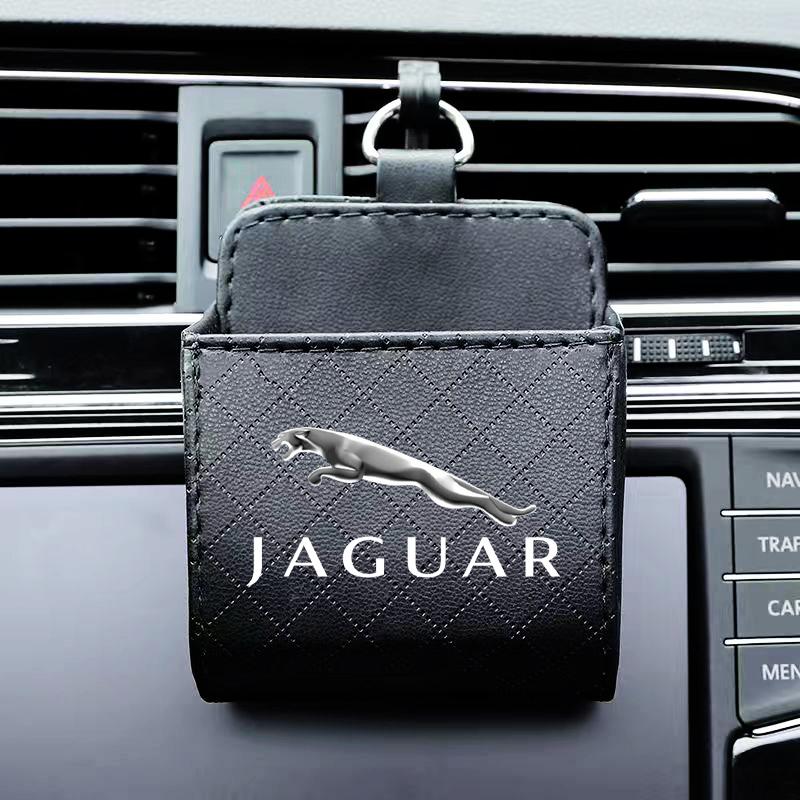Caja de Almacenamiento para Salida de Aire de Coche Organizador para Teléfono Gafas Para Jaguar XF XJ XE S-Type F-Type X-Type F-Pace I-Pace E-Pace XFR XKR